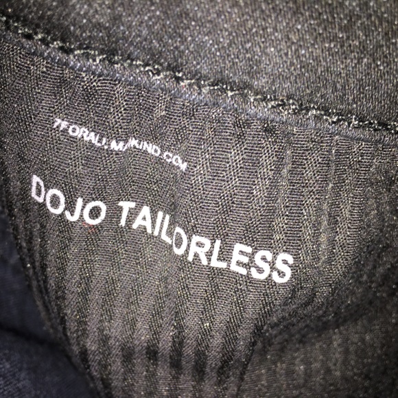 7 for all mankind Dojo black tailorless Jeans - Picture 14 of 16